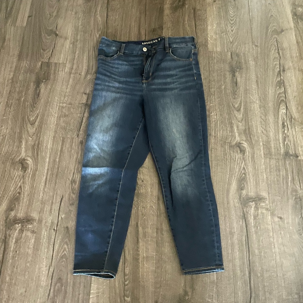 American eagle skinny jeans, dark wash